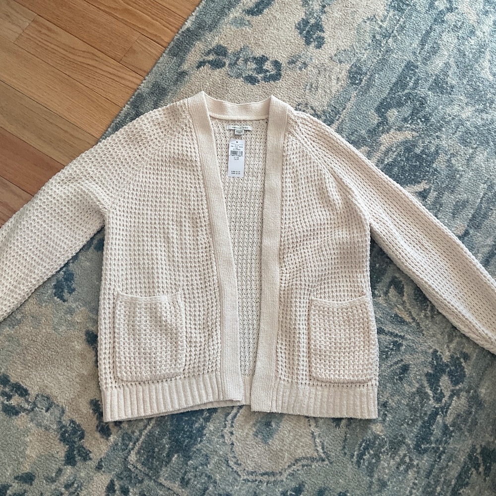 American Eagle Chenille Cardigan XS